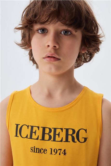 Iceberg Erkek Çocuk Sarı Atlet