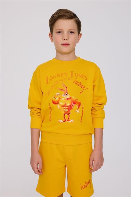 Iceberg Erkek Çocuk Sarı SweatshirtIceberg Erkek Çocuk Sarı Sweatshirt