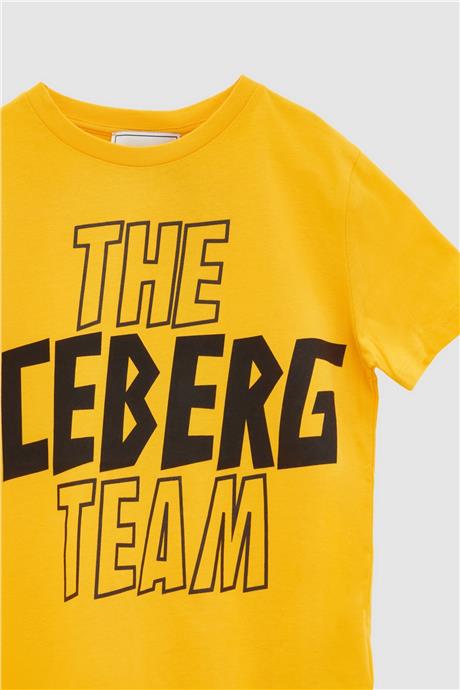 Iceberg Erkek Çocuk Sarı T-Shirt
