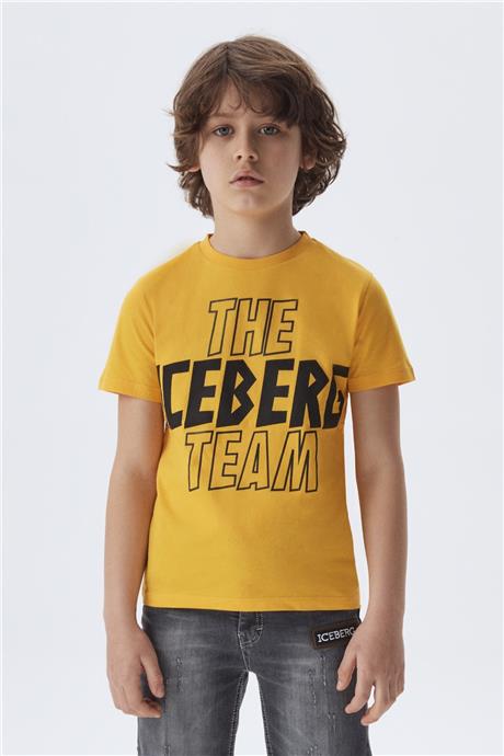 Iceberg Erkek Çocuk Sarı T-Shirt