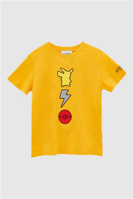 Iceberg Erkek Çocuk Sarı T-Shirt