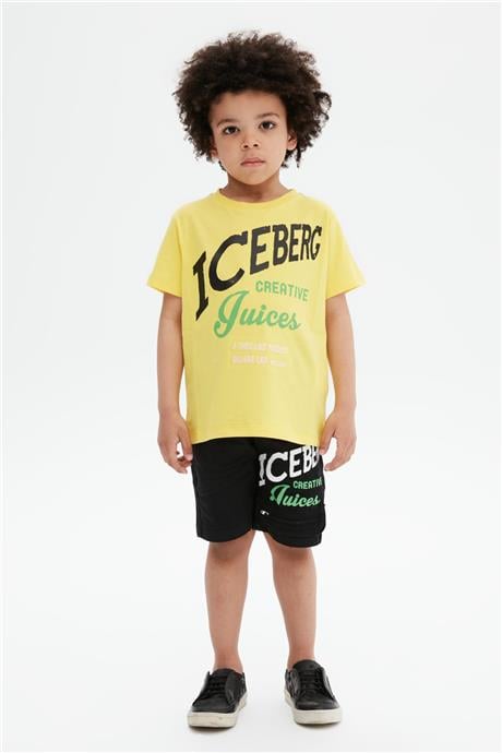 Iceberg Erkek Çocuk Sarı T-Shirt