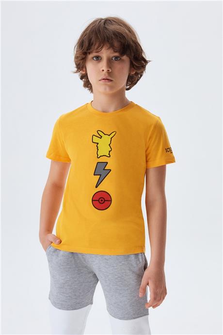 Iceberg Erkek Çocuk Sarı T-Shirt