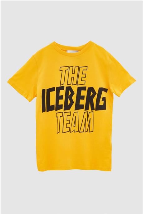 Iceberg Erkek Çocuk Sarı T-Shirt