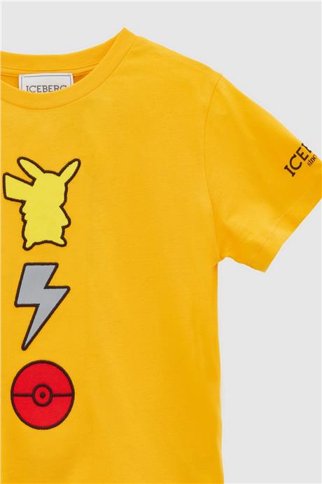 Iceberg Erkek Çocuk Sarı T-Shirt