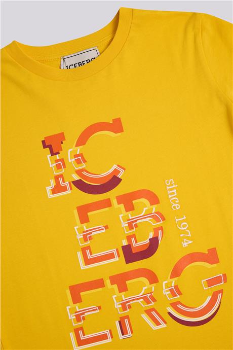 Iceberg Erkek Çocuk Sarı TshirtIceberg Erkek Çocuk Sarı Tshirt