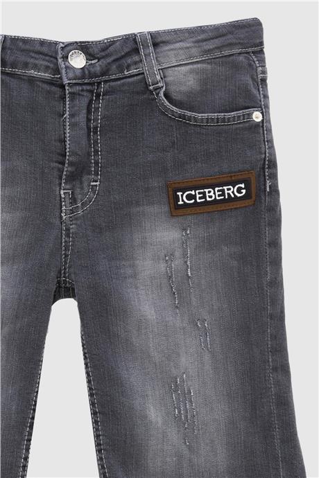 Iceberg Erkek Çocuk Siyah Bermuda