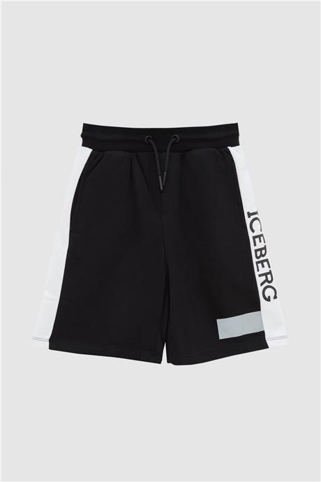 Iceberg Erkek Çocuk Siyah Bermuda