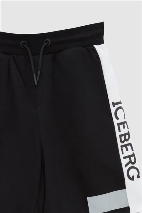 Iceberg Erkek Çocuk Siyah Bermuda