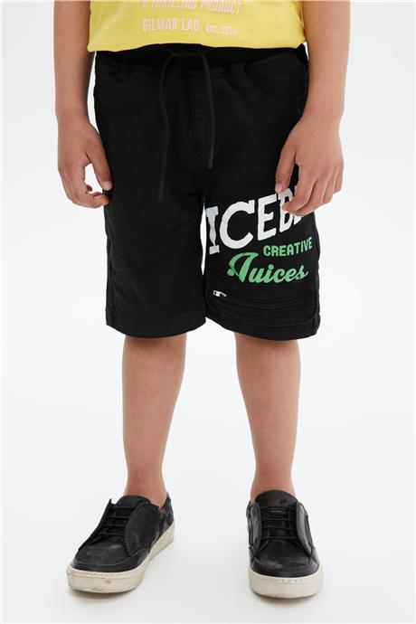 Iceberg Erkek Çocuk Siyah Şort