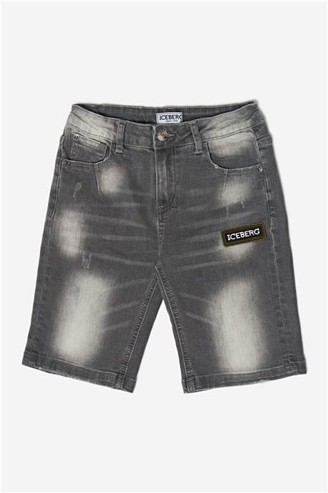 Iceberg Erkek Çocuk Siyah Şort