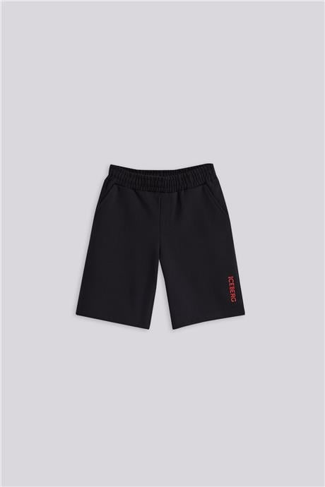Iceberg Erkek Çocuk Siyah Şort Tshirt TakımIceberg Erkek Çocuk Siyah Şort Tshirt Takım