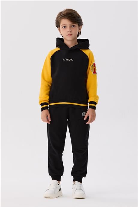 Iceberg Erkek Çocuk Siyah Sweatshirt