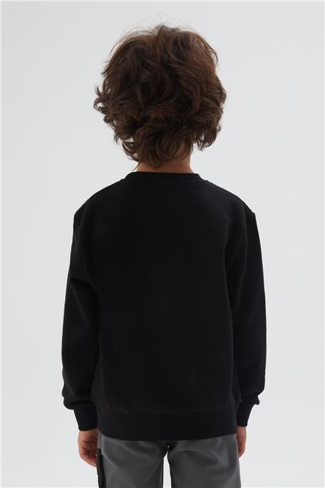 Iceberg Erkek Çocuk Siyah Sweatshirt