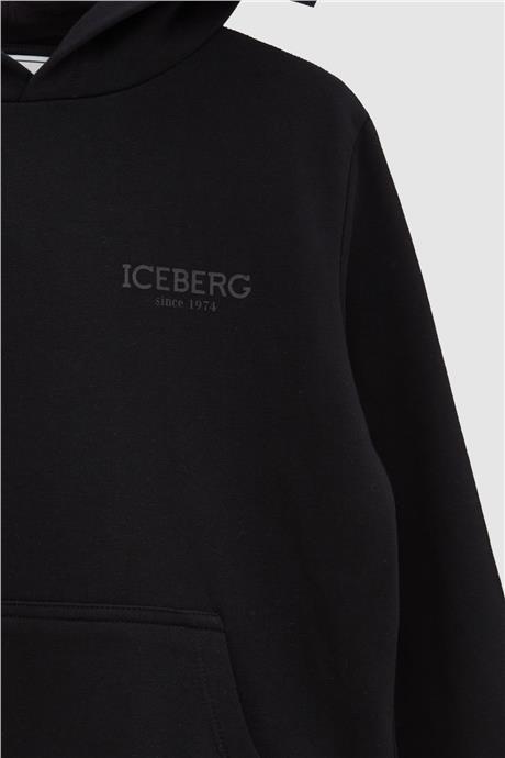 Iceberg Erkek Çocuk Siyah Sweatshirt