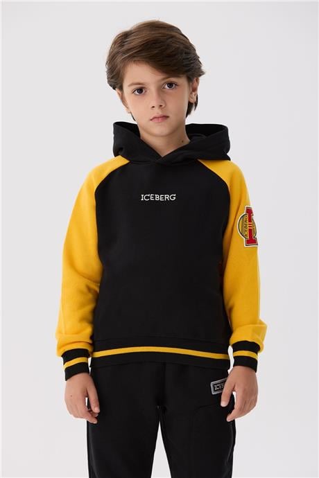Iceberg Erkek Çocuk Siyah Sweatshirt