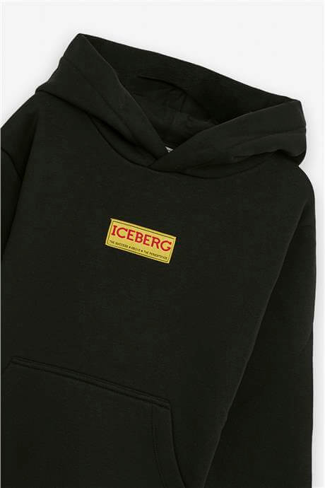 Iceberg Erkek Çocuk Siyah SweatshirtIceberg Erkek Çocuk Siyah Sweatshirt