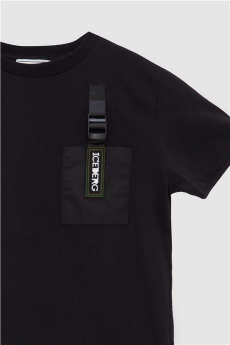 Iceberg Erkek Çocuk Siyah T-Shirt