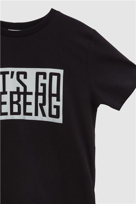 Iceberg Erkek Çocuk Siyah T-Shirt