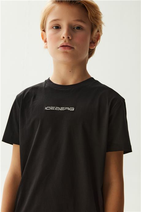 Iceberg Erkek Çocuk Siyah T-Shirt