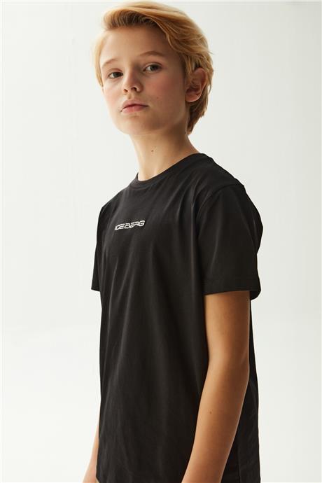 Iceberg Erkek Çocuk Siyah T-Shirt