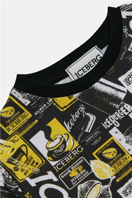 Iceberg Erkek Çocuk Siyah T-Shirt