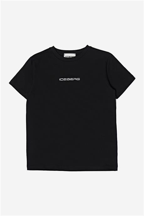 Iceberg Erkek Çocuk Siyah T-Shirt