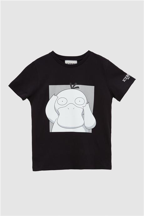 Iceberg Erkek Çocuk Siyah T-Shirt