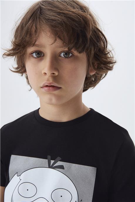Iceberg Erkek Çocuk Siyah T-Shirt