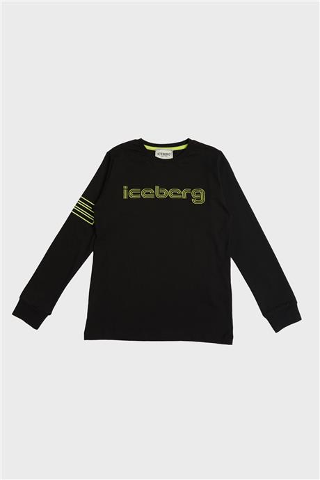 Iceberg Erkek Çocuk Siyah Tshirt