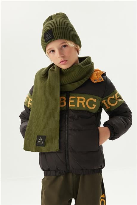Iceberg Erkek Çocuk Yeşil Atkı