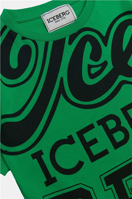 Iceberg Erkek Çocuk Yeşil T-Shirt