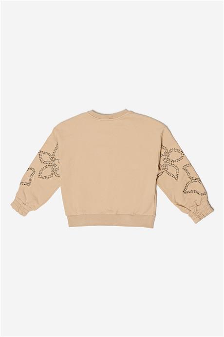 Iceberg Kız Çocuk Açık Kahve Sweatshirt