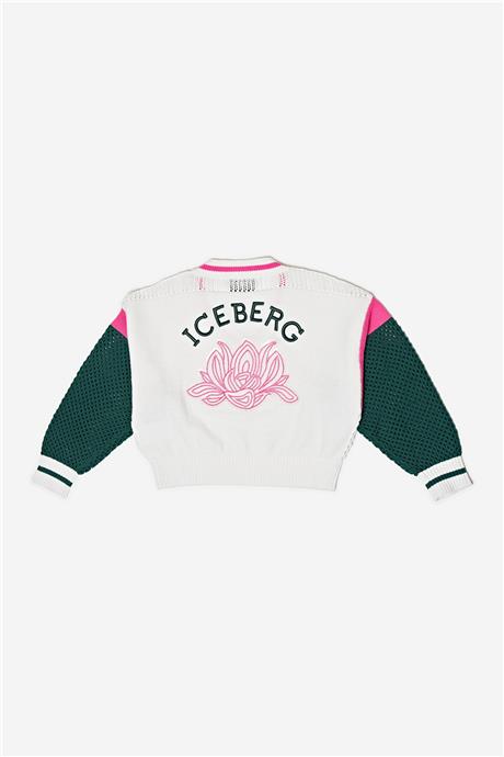 Iceberg Kız Çocuk Beyaz Kazak