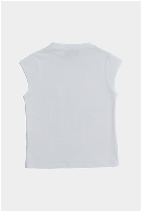 Iceberg Kız Çocuk Beyaz T-Shirt