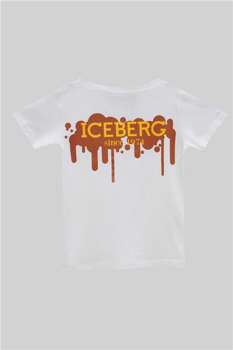 Iceberg Kız Çocuk Beyaz T-Shirt