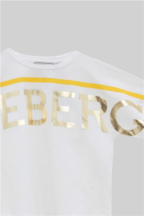 Iceberg Kız Çocuk Beyaz T-Shirt