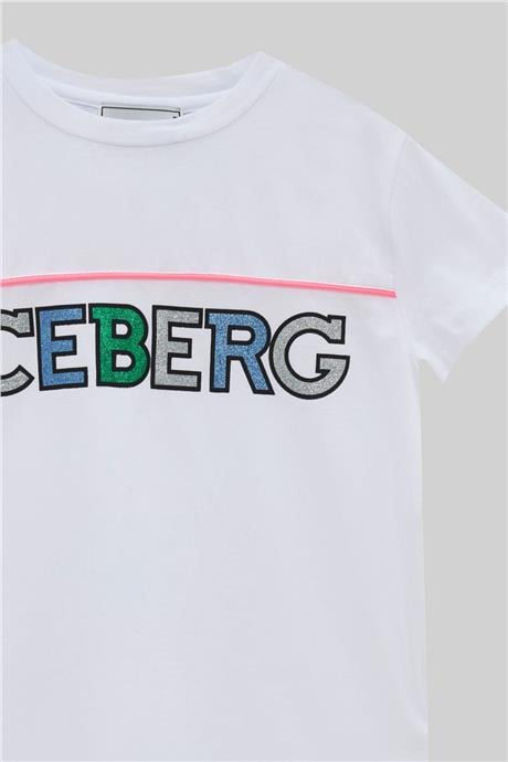 Iceberg Kız Çocuk Beyaz T-Shirt