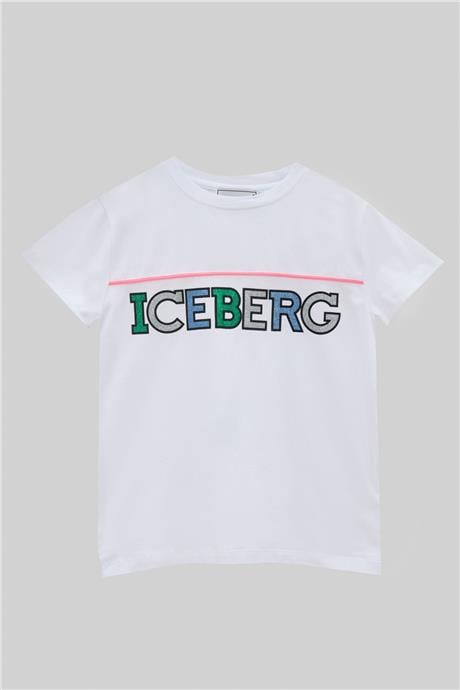 Iceberg Kız Çocuk Beyaz T-Shirt