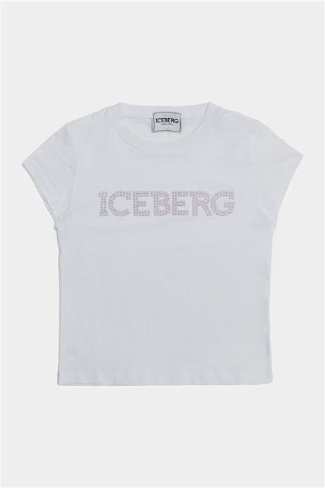 Iceberg Kız Çocuk Beyaz T-Shirt
