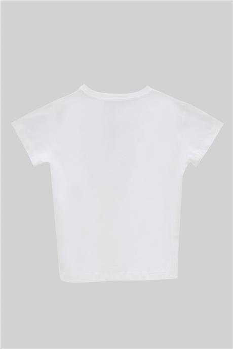 Iceberg Kız Çocuk Beyaz T-Shirt