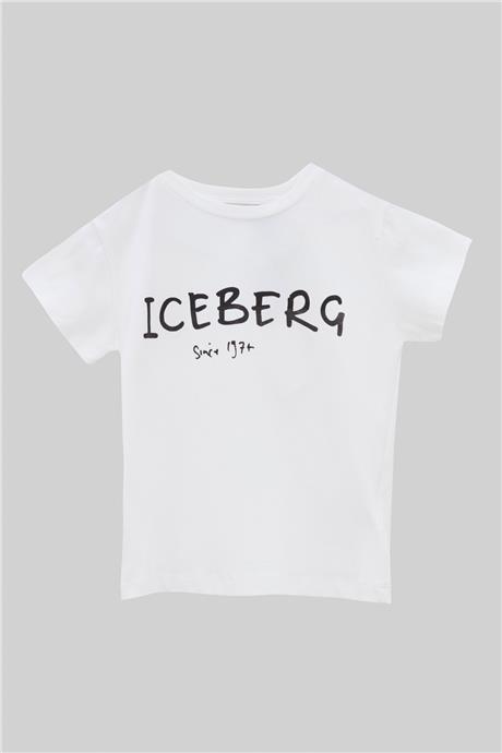 Iceberg Kız Çocuk Beyaz T-Shirt