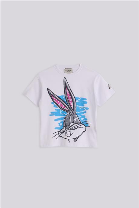 Iceberg Kız Çocuk Beyaz TshirtIceberg Kız Çocuk Beyaz Tshirt