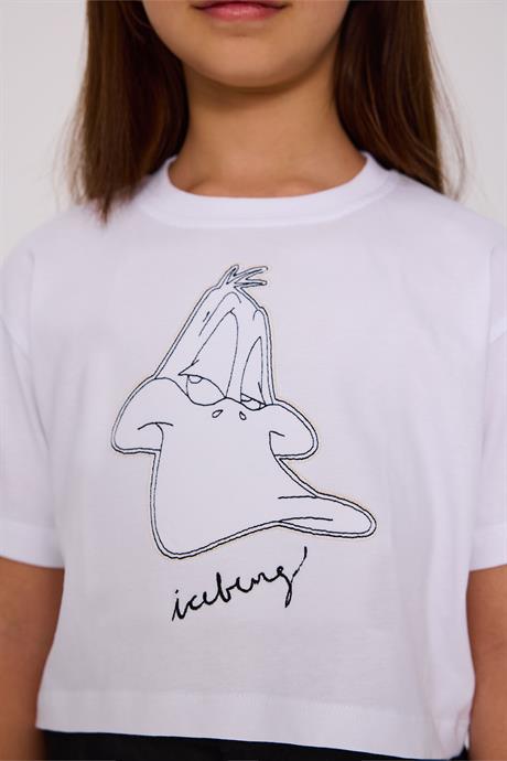 Iceberg Kız Çocuk Beyaz TshirtIceberg Kız Çocuk Beyaz Tshirt
