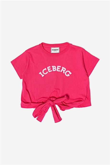 Iceberg Kız Çocuk Fuşya T-Shirt