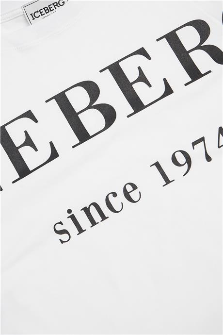 Iceberg Kız Çocuk Kırık Beyaz T-shirt