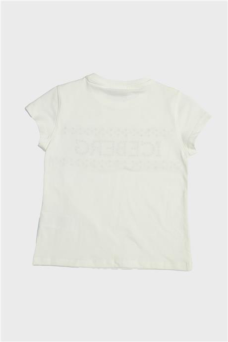 Iceberg Kız Çocuk Kırık Beyaz Tshirt