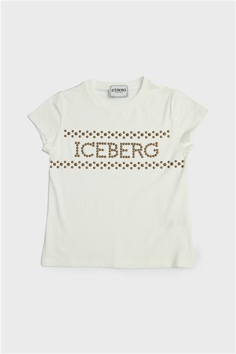 Iceberg Kız Çocuk Kırık Beyaz Tshirt