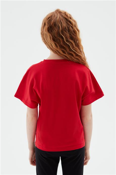 Iceberg Kız Çocuk Kırmızı T-Shirt