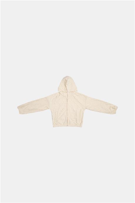 Iceberg Kız Çocuk Krem Sweatshirt